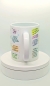Preview: Weiße Keramiktasse mit farbenfrohem Design und der Aufschrift „My Mental Health Cup“. Die Tasse ist mit positiven und motivierenden Affirmationen wie „I am allowed to have bad days“ und „There is nothing wrong with having anxiety“ verziert. Ideal als Gesc